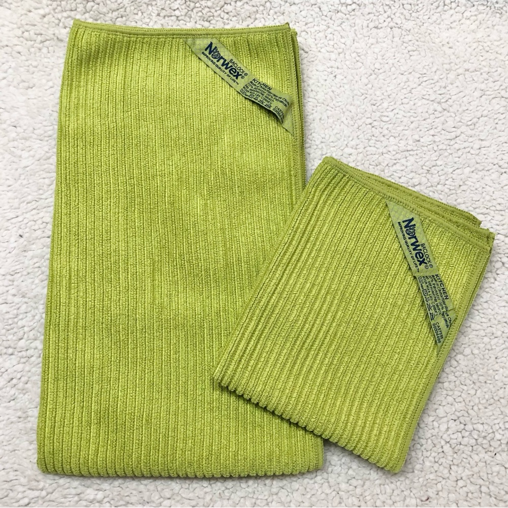 Norwex Channel Textured Kitchen Towel & Cloth Set